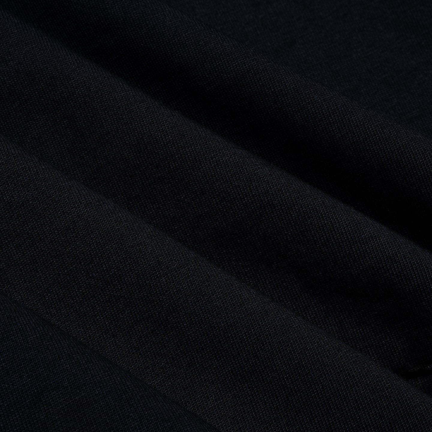 Simply . Men's White Collared Oversize Polo (Black) - Simply